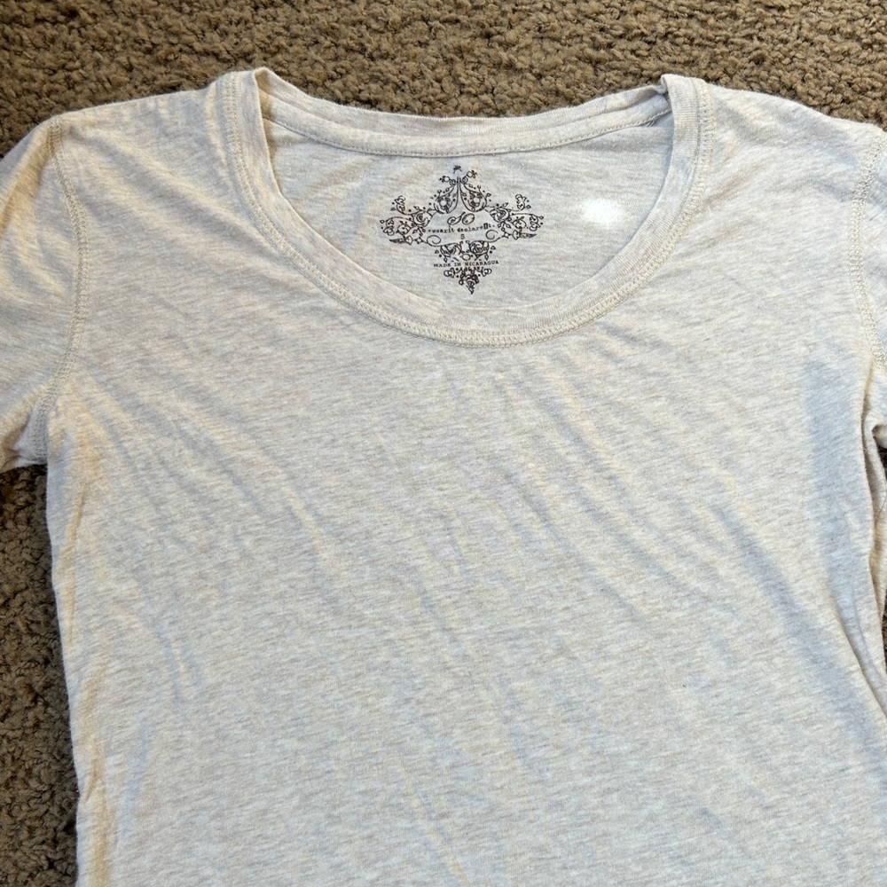 SO tee sz S oatmeal heather - Picture 3 of 4